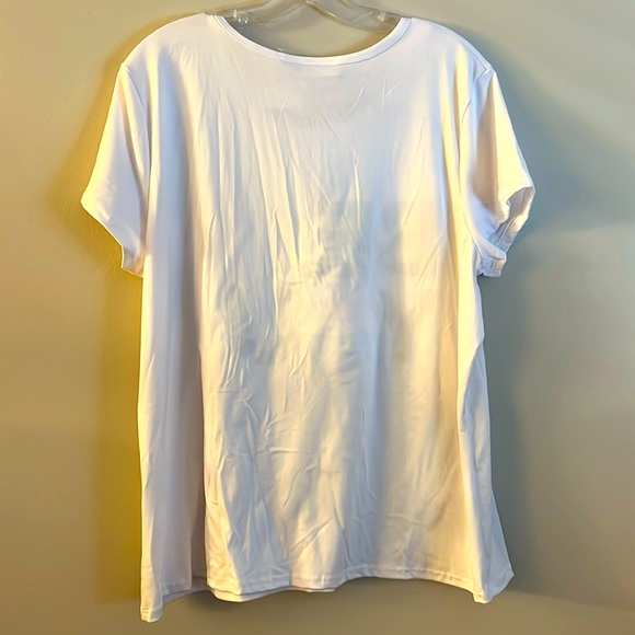 BE YOU Rainbow HEART Pride Tee * T-Shirt * Blouse * Top * Shirt * Womens XL * - Picture 4 of 5